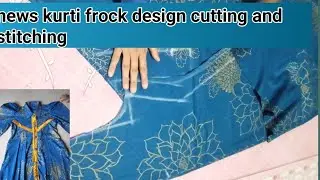 New Kurti Design cutting and stitching | New stylish Kurtis Design 2025 #stitchingmethod