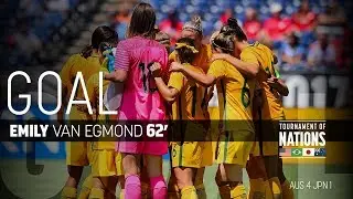 Australia vs. Japan: Emily Van Egmond Goal - July 30, 2017