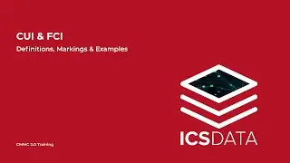 CUI & FCI: Definitions, Markings & Examples