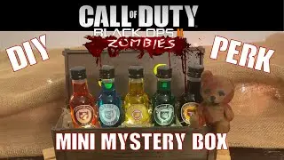 Создание мини-коробки-сюрприза Call of Duty Zombies своими руками с мини-бонусами, плюшевым мишко...