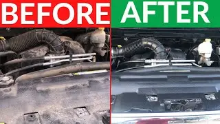 How to clean/detail your engine bay (DIY JOB)