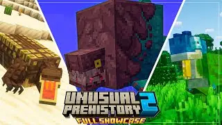 Prehistoric Minecraft - Unusual Prehistory 2 MOD