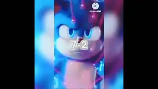 Sonic the hedgehog (Movie version) vs Murder drones #Moviesonic #murderdrones #glitch #Smg4