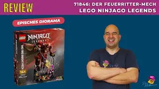 Fast epische LEGO Ninjago Neuheit: Der Feuerritter-Mech / Review Set Nr. 71846