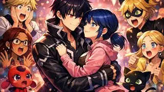 Mlb react to anos as marinette boyfriend [ please read description ]