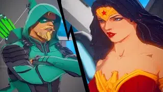 DC Dark Legion - Corrupted Superman VS Justice League Scene