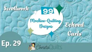 99 Designs, эпизод 29 &mdash; Машинная стёжка, завитки и завитки