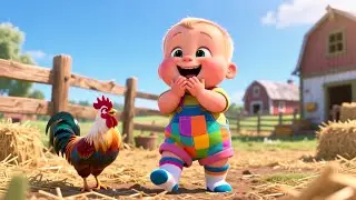 Baby&rsquo;s Farmyard Fun 🐄 | Farm Animals Song for Kids | Sing Along Play