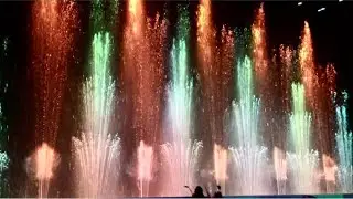 Jordan’s Furniture FANTASTIC Water Light Show/Amazing Creative Water Light Show/ Water Light Show