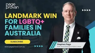 A Landmark Win for LGBTQ+ Families in Australia!