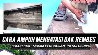 Cara mengatasi dak talang rembes #construction 