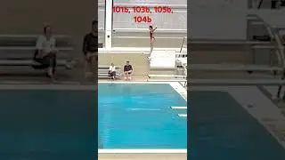 USA Diving Junior Practice| 1 and 3 meter springboard| 101b 103b 105b 104b| Group C  #classof2030