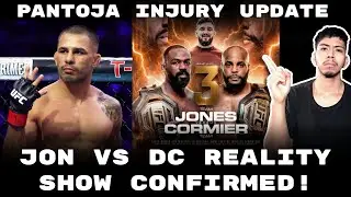 MMA NEWS, Jon vs DC Russian TUF show, Pantoja injury update