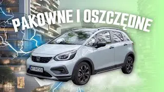 HONDA JAZZ 2024 to WSPANIAŁY miejski samoch&oacute;d! On NIC nie pali! 1.5 HEV - Irokez