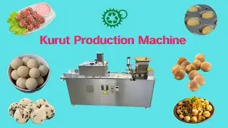Automatic Kurut making machine Kashk production machine Aaruul maker machine Dahi Suka making #Qurut