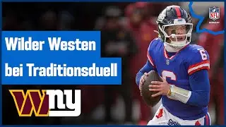 Commanders vs. Giants | NFL-Highlights auf Deutsch 🇩🇪 | 15. Spieltag, Saison 2025