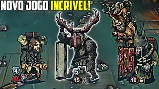Um Interessante Deckbuilder Roguelike Estilo Darkest Dungeon! Railroads & Catacombs: Prologue