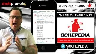 5 EASIEST & HARDEST  3 - DART CHECKOUTS IN DARTS - STATS FROM OCHEPEDIA