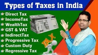 Types  of Taxes in India #GST #incometax #accountantjob #bcom #mcom #mba #ca #nta #pgtcommerce