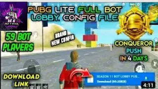 BOT LOBBY PUBG MOBILE LITE 0.24.0 |pubg mobile lite 0.24.0 zero recoil config #pubglite_config