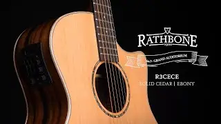 [래스본 어쿠스틱 기타] Rathbone No.3 | Grand Auditorium | Solid Cedar & Ebony | R3CECE