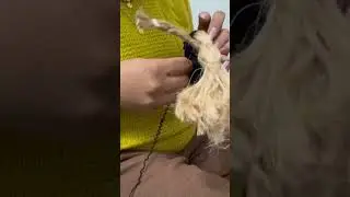 Home made jute doll👱🏻&zwj;♀️☝🏻
