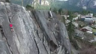 Flying Circus 5.10a squamish smoke bluffs