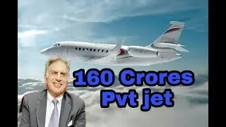 Interior of Ratan tata's 160 crores private jet...!(Must watch)