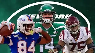 New York Jets Trade Down Mock Draft 2.0 | PFN Simulator
