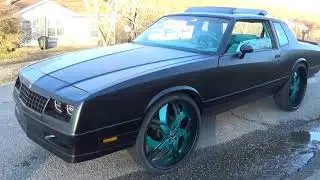1985 Monte Carlo SS on 26's with Custom Interior by SSinteriors