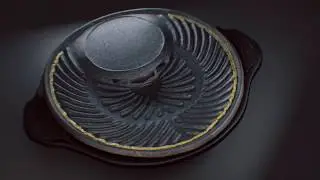 Grill Circle: Oil sim
