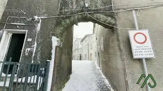 La neve sui Prenestini, viaggio a Guadagnolo