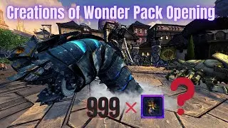 Opening 1000 Creations Of Wonder Pack Brutal RNG Northside Neverwinter Mod 20 Wonders of Gond 2021