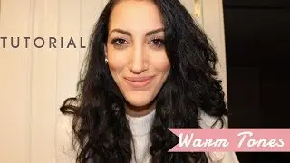 Easy Warm toned Eye Makeup Tutorial 2018