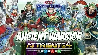 Master Duel - Ancient Warrior goes to turn 2 for Event: Attribute 4 - Easy to combo and effective