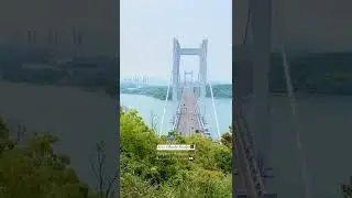 The Great Seto Bridge in Okayama, Japan