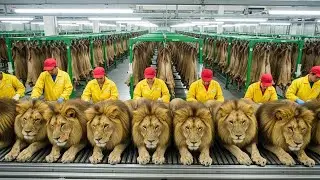 Inside the Secret Lion Leather Factory &mdash; How Million Dollar Luxury Products Are Made Full Process