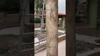 Rock Decor + Stencil