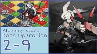 Let's play Alchemy Stars | Boss Operation 2-9 vs Umbrahulk