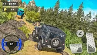 SUV Jeep 4X4 OffRoad Games - OffRoad Jeep Driving - Android Gameplay ||Bridge construction 1