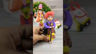 Pongal Special 🥰💕💐Tried Different 😎🤔🥰Festival Rituals Made Out Of Super Clay💃💃 Old Doll Makeover