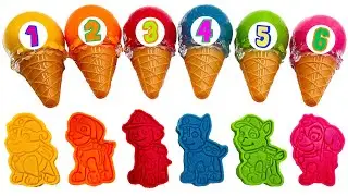 Playdough Videos - Play and Create with Paw Patrol Play-Doh Designs | Match Colors & Make DIY Crafts