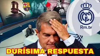 Dur&iacute;sima respuesta de Real Madrid TV a Joan Laporta, pone al Bar&ccedil;a en su sitio Cometi&oacute; perjurio