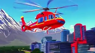🌟 Helicopter High: Kids' Rescue Song | Sing-Along & Learn About Emergency Vehicles! #kidssongs