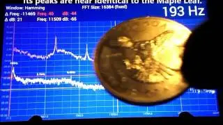 Silver Coins Ping Tested For Genuine Frequencies