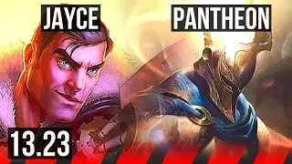 JAYCE vs PANTH (TOP) | 2.2M mastery, 6/0/0, 900+ games, Dominating | NA Grandmaster | 13.23