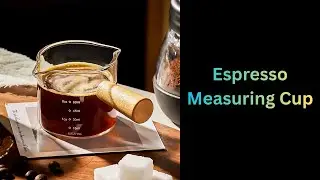 Upgrade Your Coffee Station: This Glass Measuring Cup with Wood Handle is Perfect