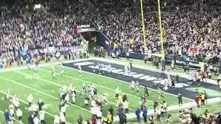 Rams/Seahawks game winning 2 point conversion 