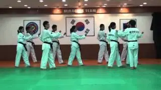 TAEKWONDO POOMSAE  TAEGEUK 1/ IL JANG/ 1 태극1장 WITH MASTER KANG JAE JIN