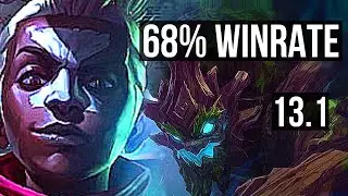 EKKO vs MAOKAI (JNG) | 17/0/4, Legendary, 68% winrate | EUW Diamond | 13.1